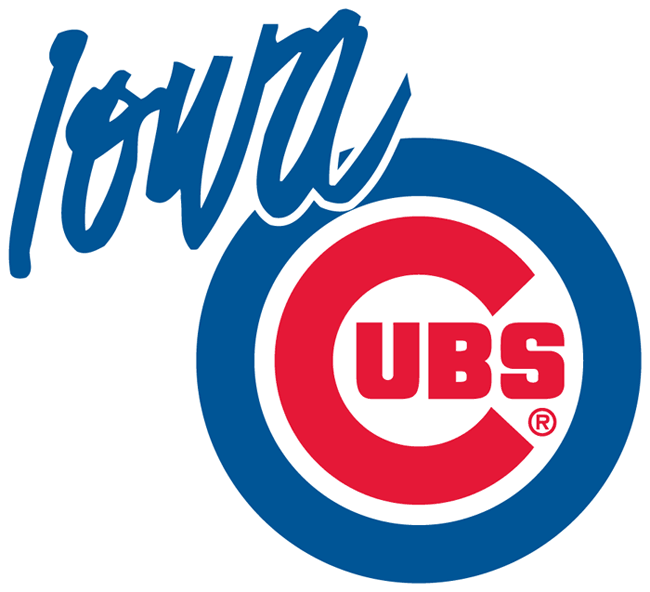 Iowa Cubs primary logo 1998-pres iron on heat transfer